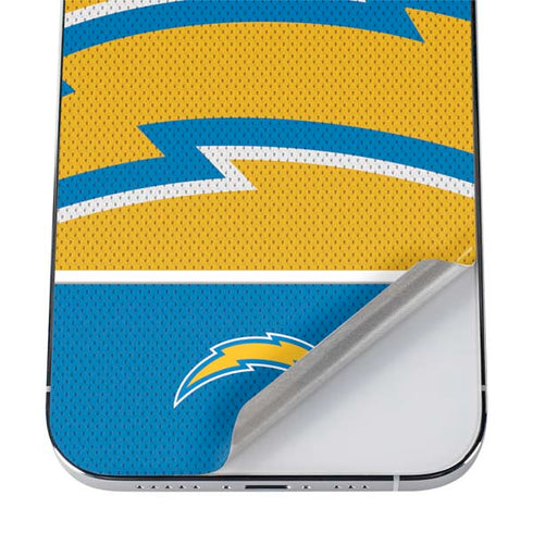 NFL Los Angeles Chargers Zone Block iPhone 12 Pro Skin